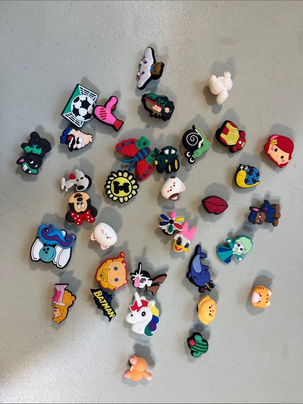 Kids Toy Charms Assortment - Colorful Novelty Shoe Charms